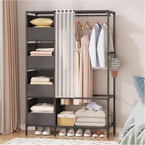 Heavy duty metal clothes - heavy, rail