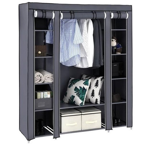 Portable clothes wardrobe - portable,