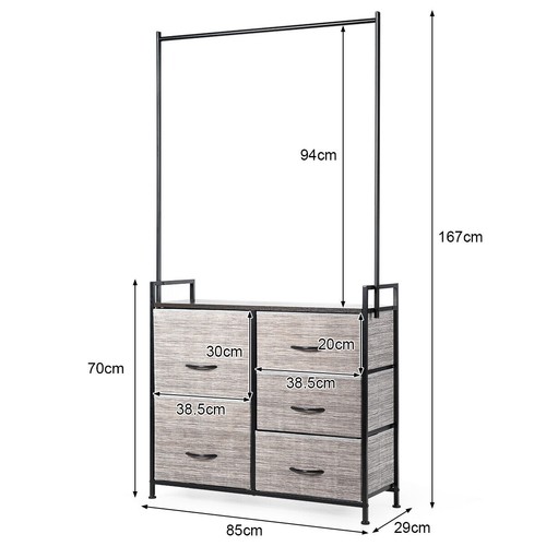 Clothes hanging rail coat - clothes,