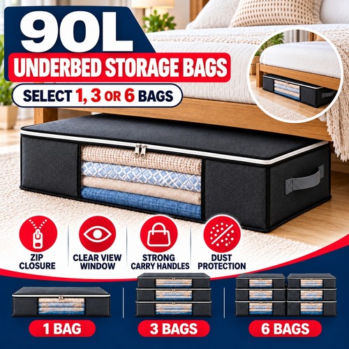Clothes storage bags - with, zip
