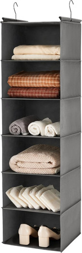 Tier shelf hanging closet - 6,