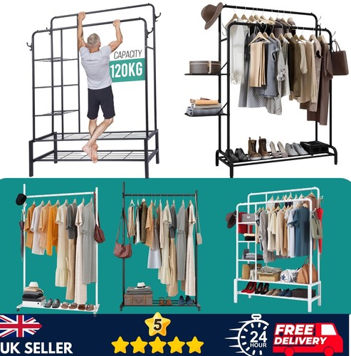 Heavy duty clothes - heavy, rail