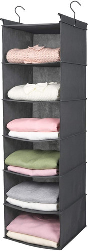Tier shelf hanging closet - 6,