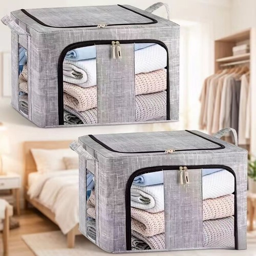 2pcs 66l folding storage - 2pcs,