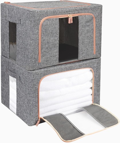2pcs 66l storage box - 2pcs,
