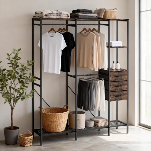 Unho open wardrobe clothes - unho,