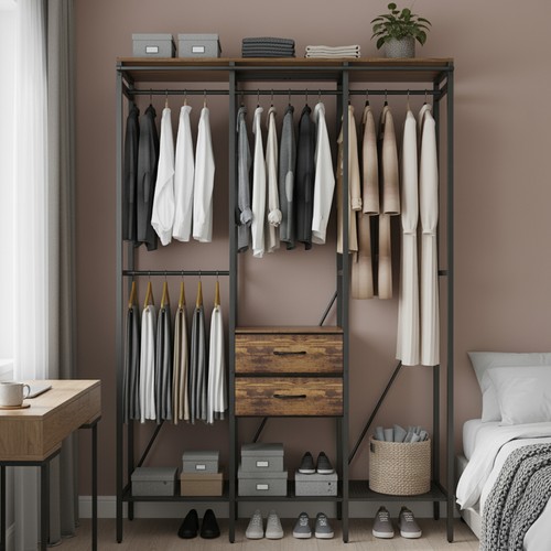 Heavy xxl open wardrobe - heavy,
