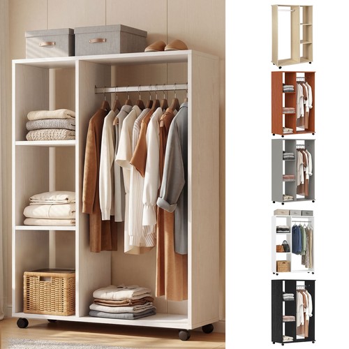 Open wardrobe wheels - on, w/